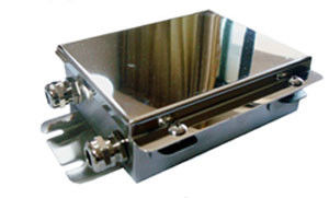 Waterproof junction box LZXL-J04 aluminum/steel.